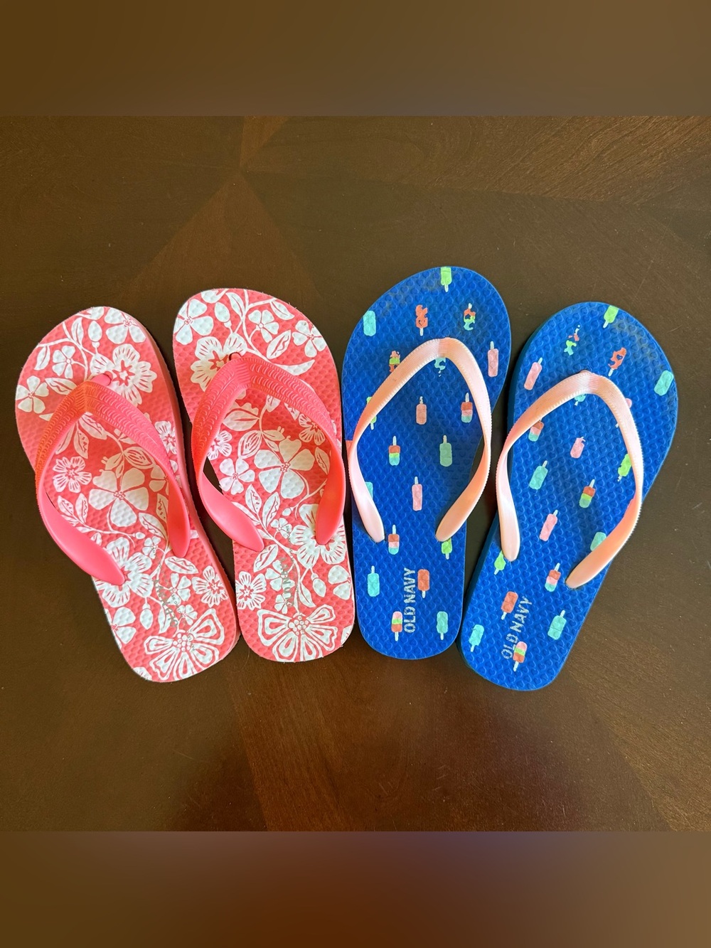 Old Navy Flip Flop Bundle (2) Sz12-13